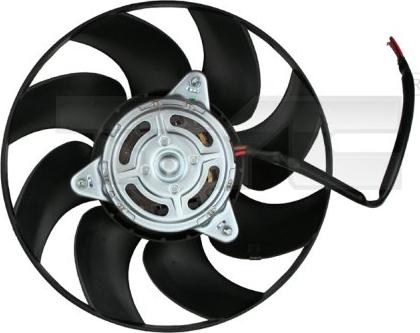 TYC 802-1004 - Вентилятор, охолодження двигуна autocars.com.ua