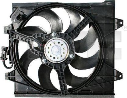 TYC 809-1006 - Вентилятор, охлаждение двигателя autodnr.net