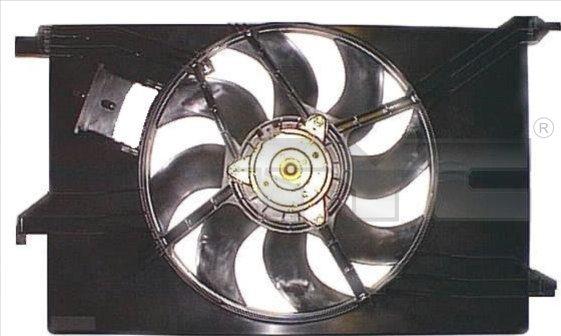 TYC 825-1024 - Вентилятор, охлаждение двигателя avtokuzovplus.com.ua