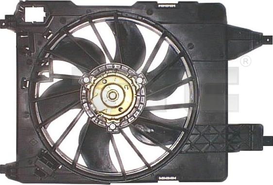 TYC 828-0004 - Вентилятор, охлаждение двигателя autodnr.net