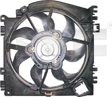 TYC 828-1007 - Вентилятор, охлаждение двигателя autodnr.net