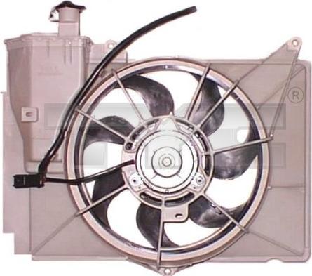 TYC 836-1006 - Вентилятор, охолодження двигуна autocars.com.ua