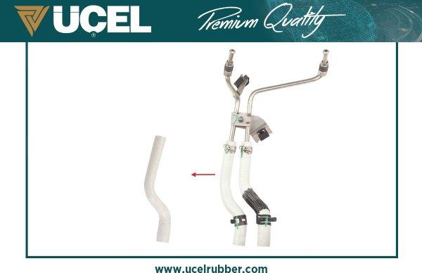 UCEL 16202 - Шлангопровод, регенерація сажі / часткового фільтра autocars.com.ua
