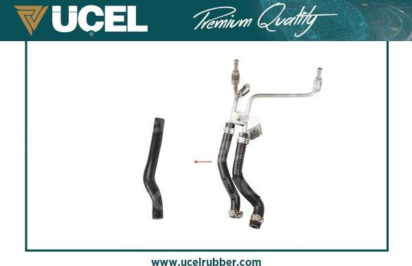 UCEL 16204 - Шлангопровод, регенерація сажі / часткового фільтра autocars.com.ua
