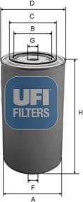 UFI 24.089.00 - Топливный фильтр avtokuzovplus.com.ua