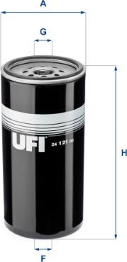UFI 24.121.00 - Топливный фильтр autodnr.net