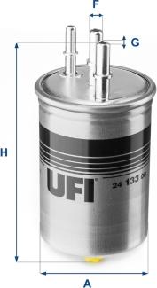 UFI 24.133.00 - Топливный фильтр autodnr.net