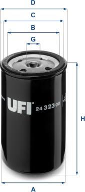 UFI 24.323.00 - Топливный фильтр autodnr.net