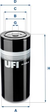 UFI 24.336.00 - Топливный фильтр autodnr.net