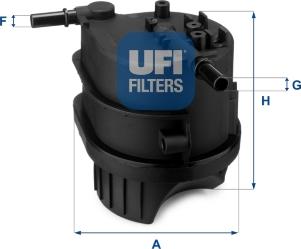 UFI 24.343.00 - Топливный фильтр autodnr.net