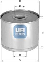 UFI 24.369.00 - Топливный фильтр autodnr.net