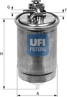UFI 24.403.00 - Топливный фильтр avtokuzovplus.com.ua
