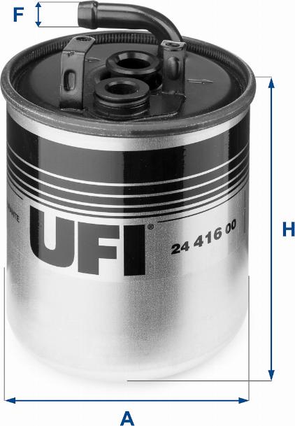 UFI 24.416.00 - Топливный фильтр autodnr.net
