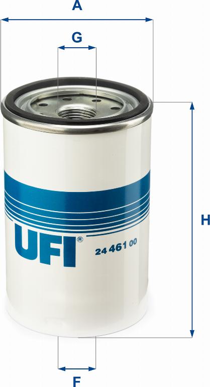 UFI 24.461.00 - Топливный фильтр avtokuzovplus.com.ua