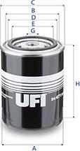 UFI 24.471.00 - Топливный фильтр autodnr.net