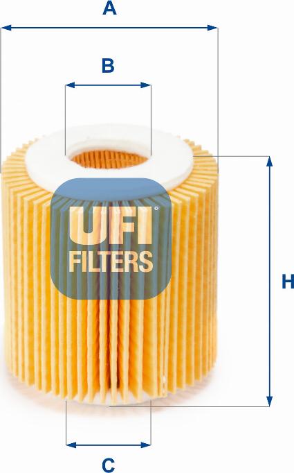 UFI 25.056.00 - Масляный фильтр autodnr.net