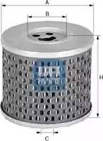 UFI 25.500.00 - Масляний фільтр autocars.com.ua