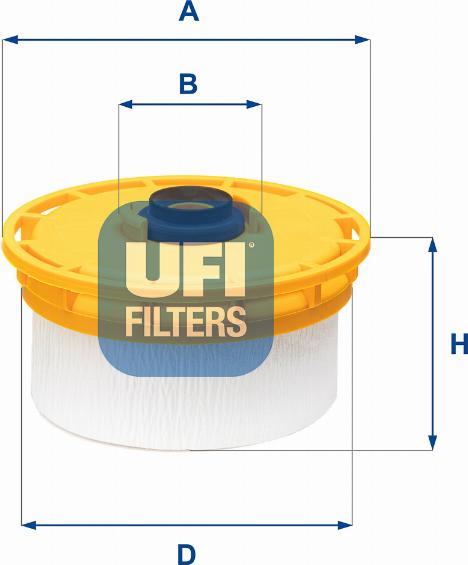 UFI 26.138.00 - Топливный фильтр autodnr.net