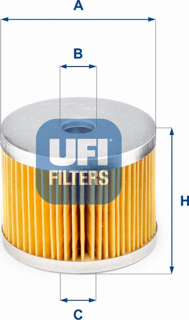 UFI 26.652.00 - Топливный фильтр autodnr.net