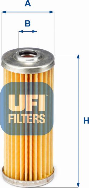 UFI 2668300 - Топливный фильтр autodnr.net