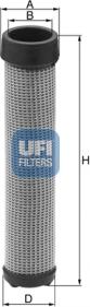 UFI 27.A44.00 - Фільтр додаткового повітря autocars.com.ua