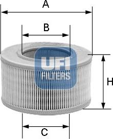 UFI 27.752.00 - Воздушный фильтр autodnr.net