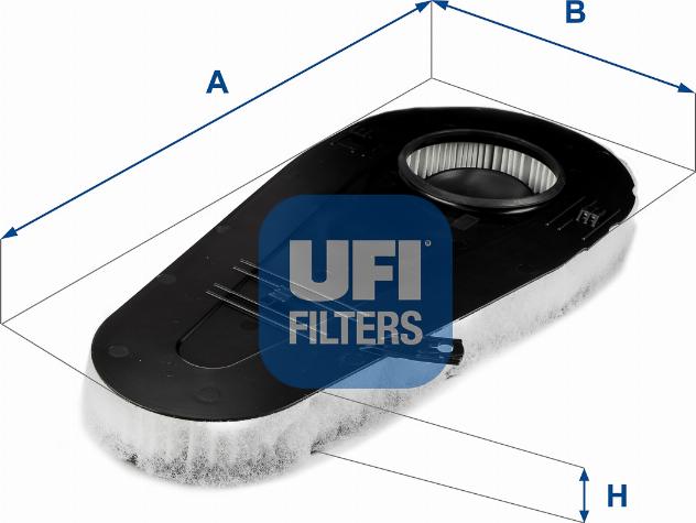 UFI 27.A97.00 - Воздушный фильтр autodnr.net