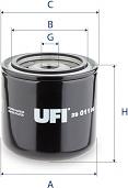 UFI 29.011.00 - Фильтр охлаждающей жидкости avtokuzovplus.com.ua