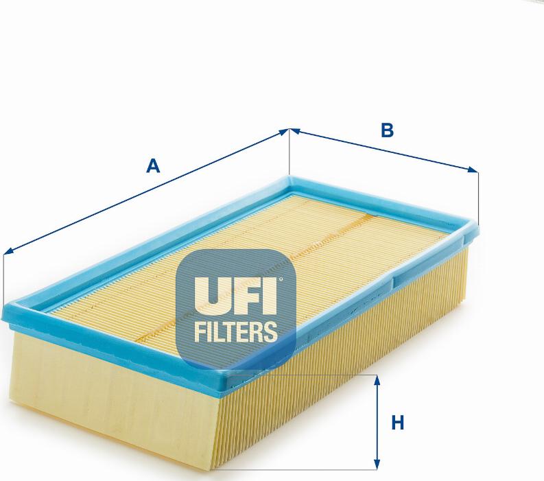 UFI 30.016.00 - Повітряний фільтр autocars.com.ua