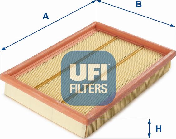 UFI 30.062.00 - Воздушный фильтр avtokuzovplus.com.ua