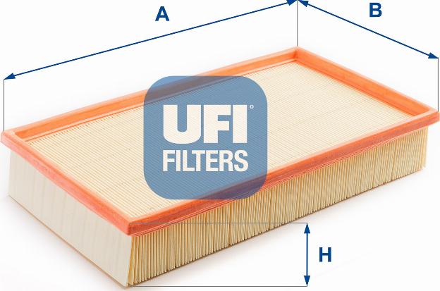 UFI 30.073.00 - Воздушный фильтр avtokuzovplus.com.ua