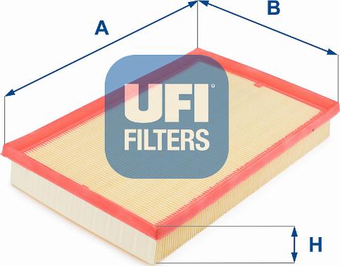 UFI 30.158.00 - Воздушный фильтр autodnr.net