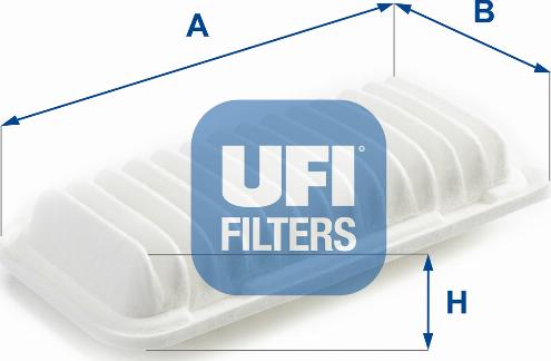 UFI 30.176.00 - Воздушный фильтр autodnr.net