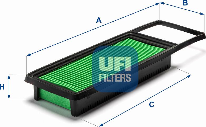 UFI 30.232.00 - Воздушный фильтр avtokuzovplus.com.ua