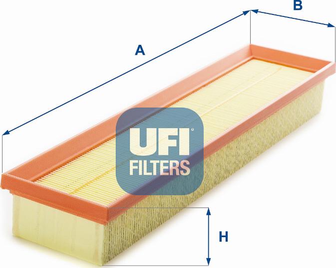 UFI 30.260.00 - Воздушный фильтр avtokuzovplus.com.ua