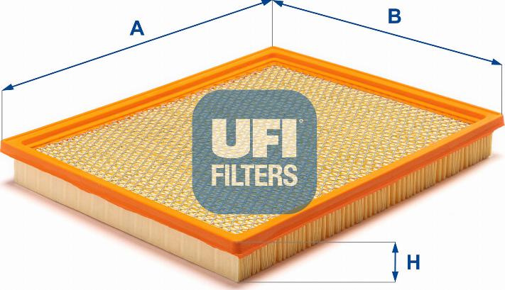 UFI 30.284.00 - Воздушный фильтр avtokuzovplus.com.ua