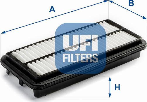 UFI 30.308.00 - Повітряний фільтр autocars.com.ua