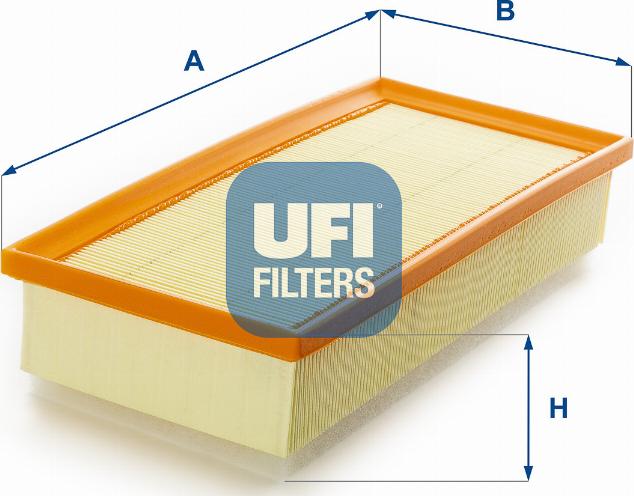 UFI 30.322.00 - Воздушный фильтр avtokuzovplus.com.ua