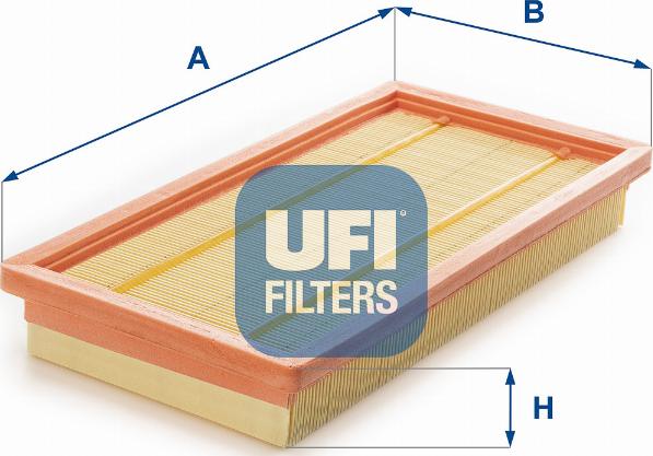 UFI 30.353.00 - Воздушный фильтр avtokuzovplus.com.ua