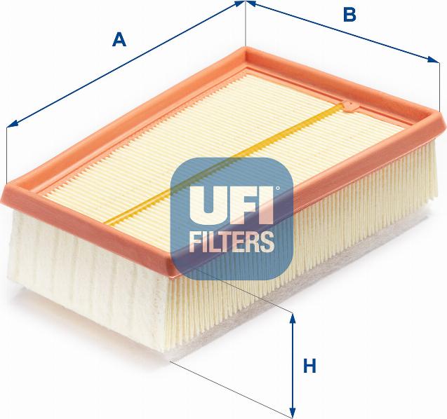 UFI 30.491.00 - Воздушный фильтр avtokuzovplus.com.ua