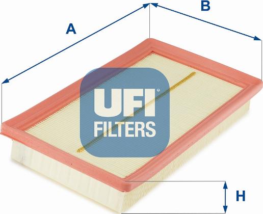 UFI 30.620.00 - Воздушный фильтр avtokuzovplus.com.ua