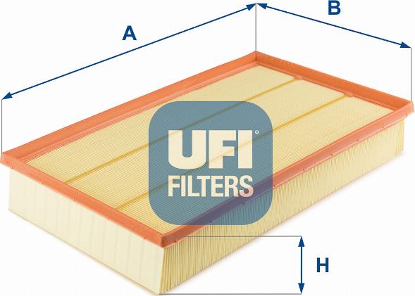 UFI 30.661.00 - Воздушный фильтр avtokuzovplus.com.ua