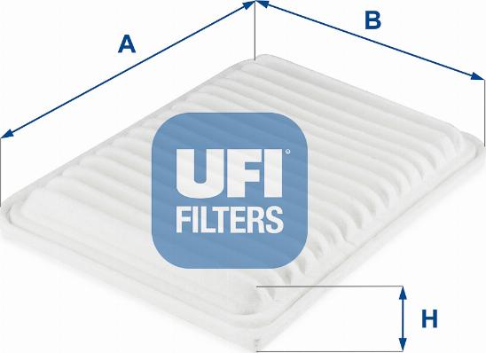 UFI 30.721.00 - Воздушный фильтр autodnr.net
