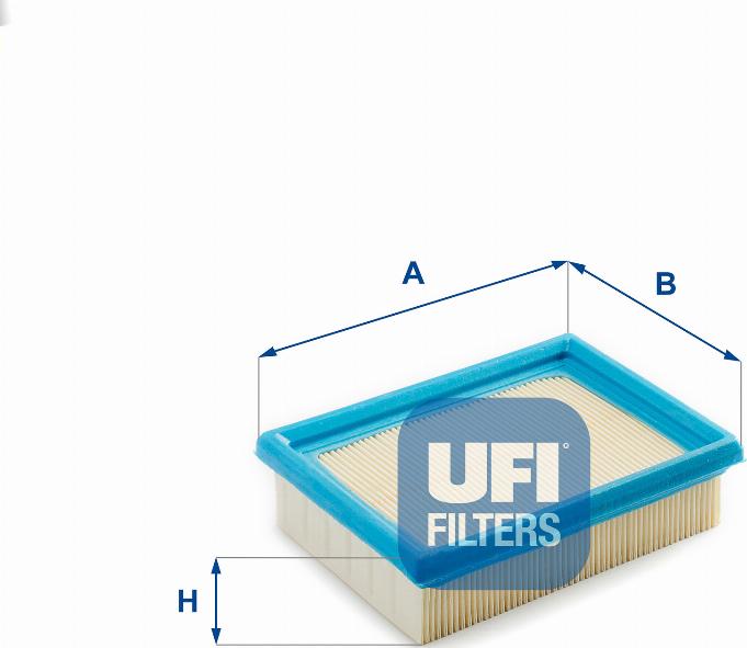 UFI 30.814.00 - Воздушный фильтр avtokuzovplus.com.ua