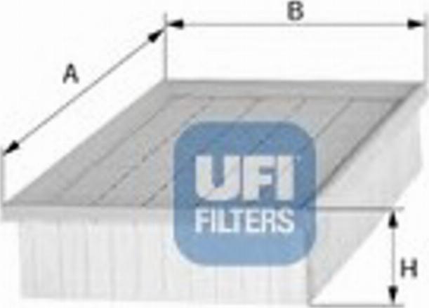 UFI 30.895.00 - Повітряний фільтр autocars.com.ua