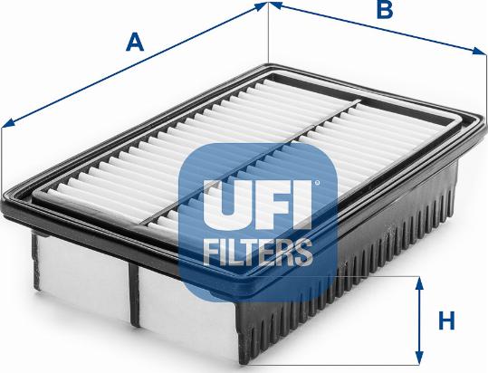 UFI 30.A21.00 - Воздушный фильтр avtokuzovplus.com.ua