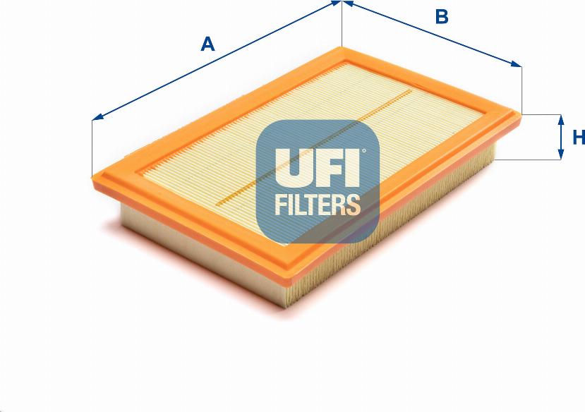 UFI 30.A61.00 - Воздушный фильтр avtokuzovplus.com.ua