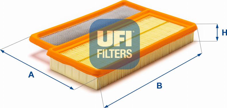 UFI 30.A69.00 - Воздушный фильтр autodnr.net