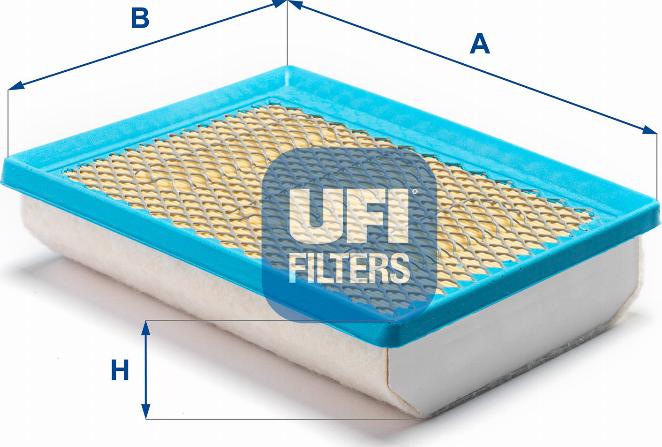 UFI 30.A75.00 - Повітряний фільтр autocars.com.ua