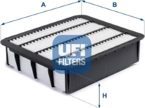 UFI 30.A85.00 - Воздушный фильтр avtokuzovplus.com.ua